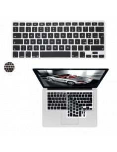 Pellicola Protettiva in Silicone per Tastiera Notebook Apple MacBook Air/Pro con lettere ITA