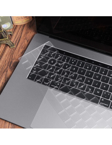 Pellicola trasparente Protettiva in Silicone per Tastiera Notebook Apple MacBook Pro touch bar 13/15 pollici