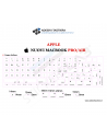 Adesivi tastiera Italiano Apple MAC book AIR/PRO